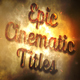 Epic Cinematic Titles - VideoHive Item for Sale