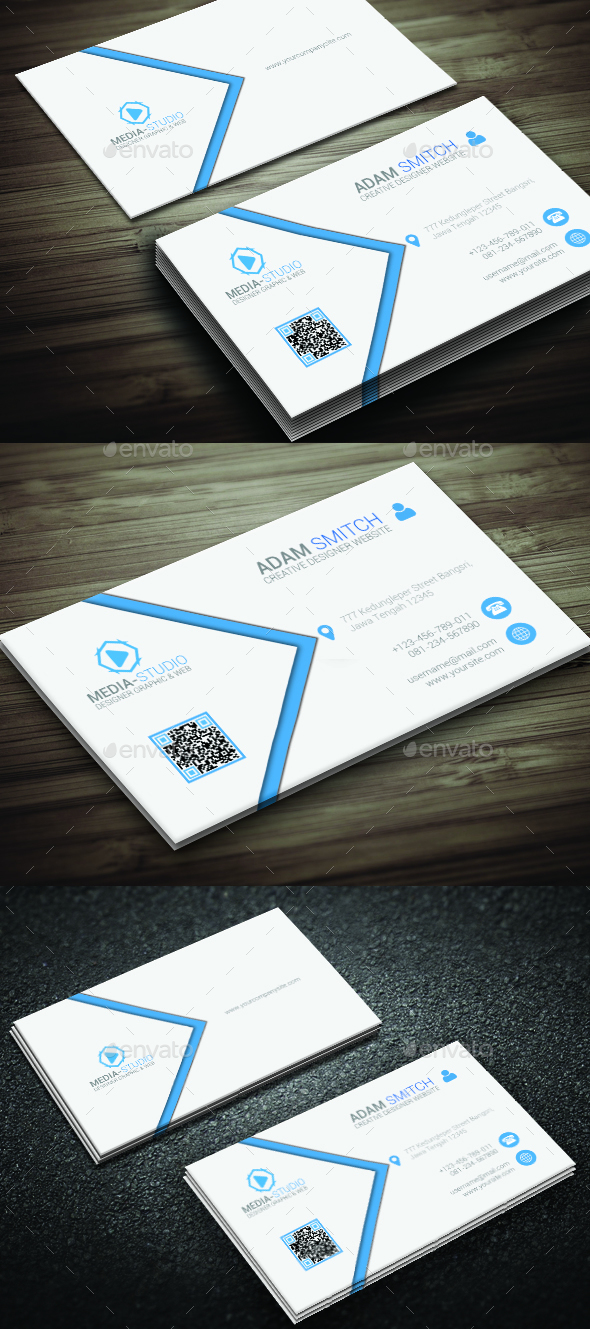 Minimal Elegant Business Card - Corporate Business Cards