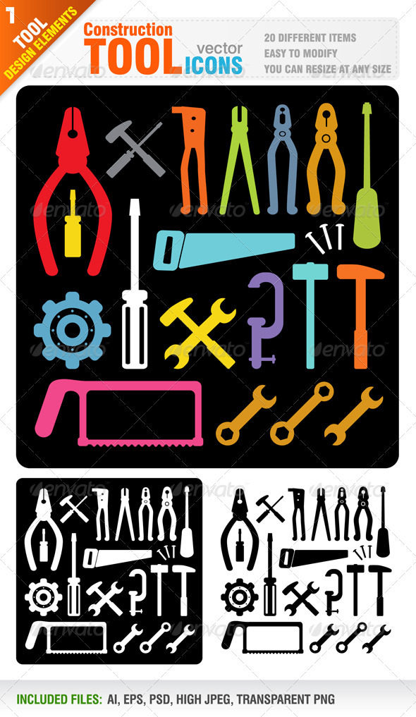 Construction Tools - Man-made Objects Objects