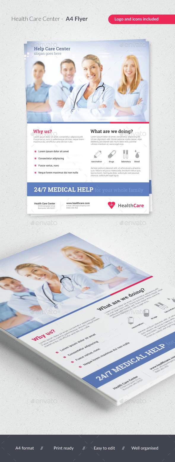 Medical Health Care Flyer - Corporate Flyers