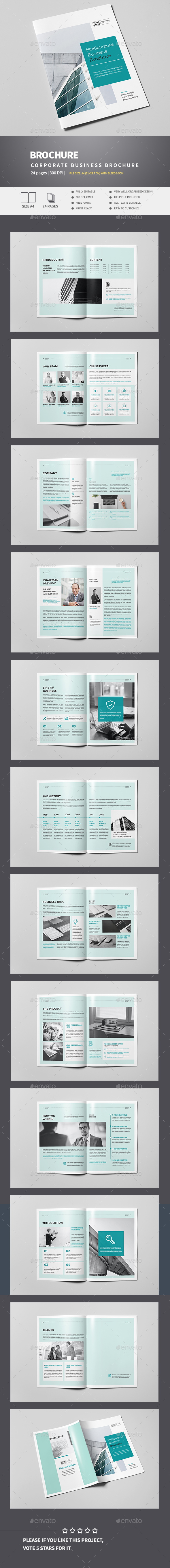 Modern Business Brochure - Corporate Brochures