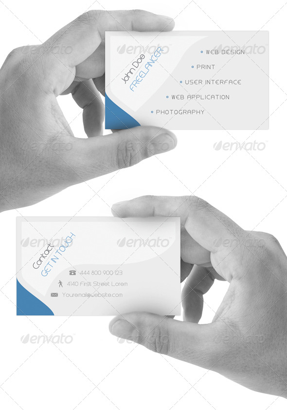 Deep Simplicity Card v1.0 - Corporate Business Cards