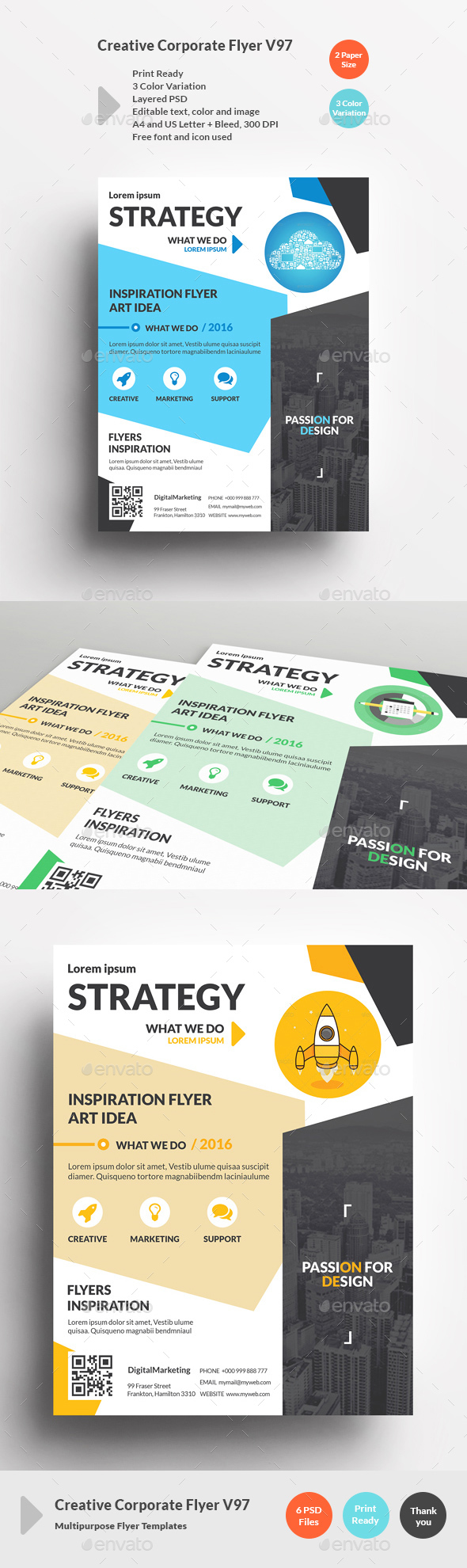 Creative Corporate Flyer V97 - Corporate Flyers