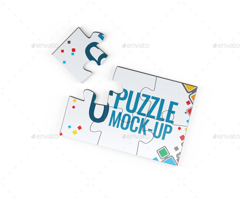 Download Puzzle 6 Pieces Mock Up By L5design Graphicriver