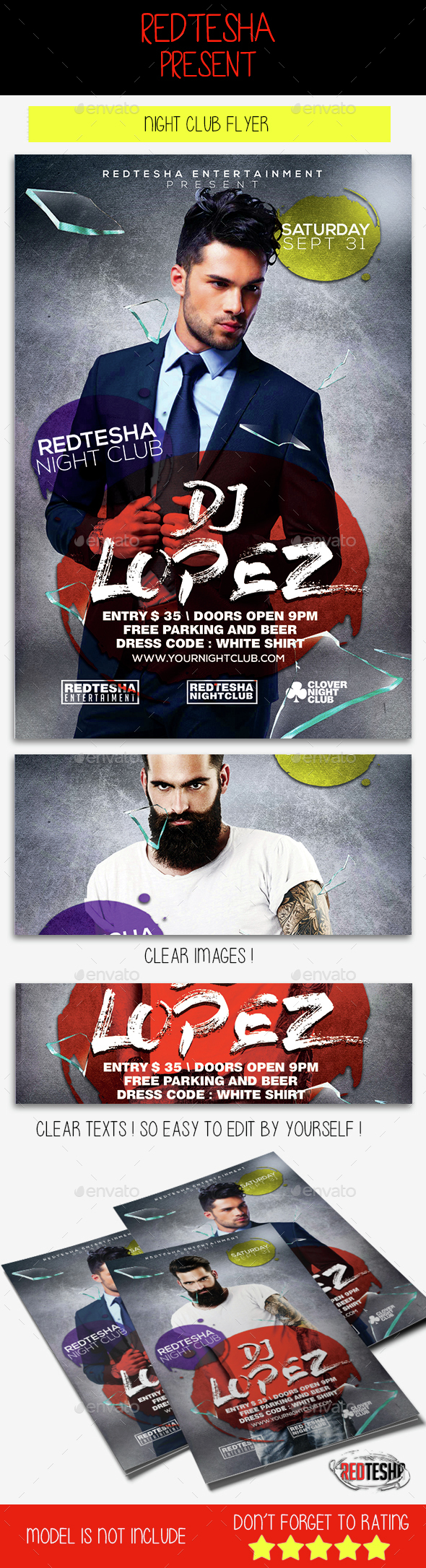 Night Club Flyer - Clubs & Parties Events