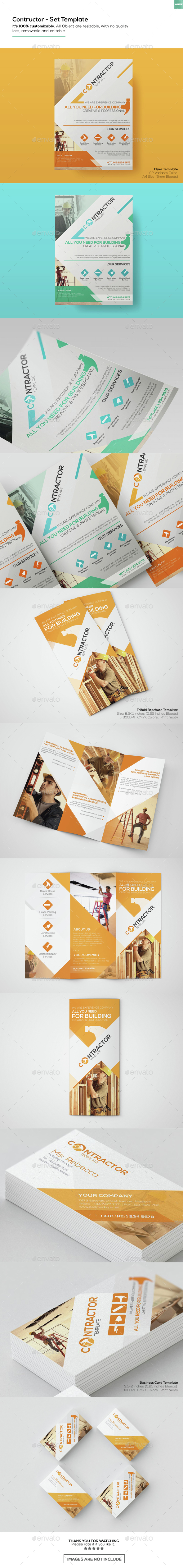 Contractor - Set Templates - Informational Brochures