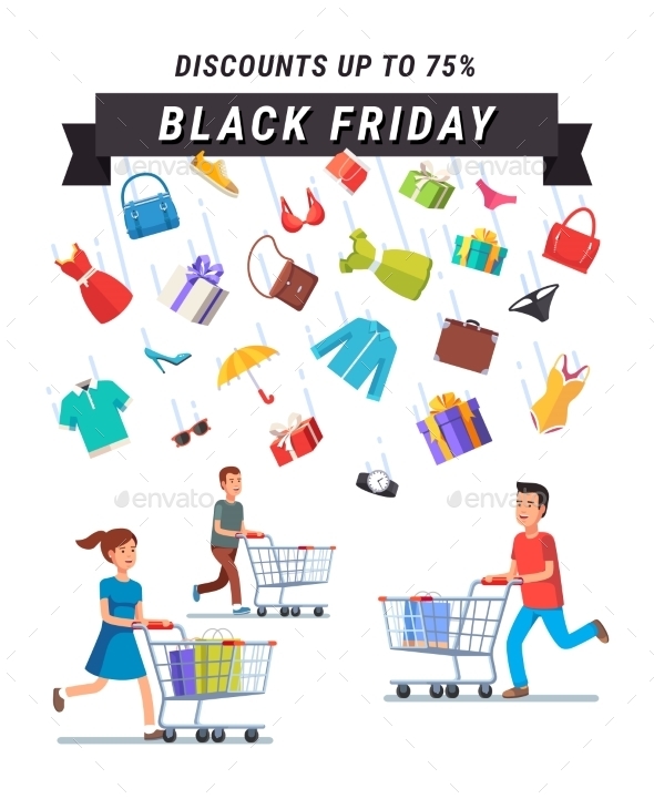 Black Friday Sale Advert Banner - Retail Commercial / Shopping