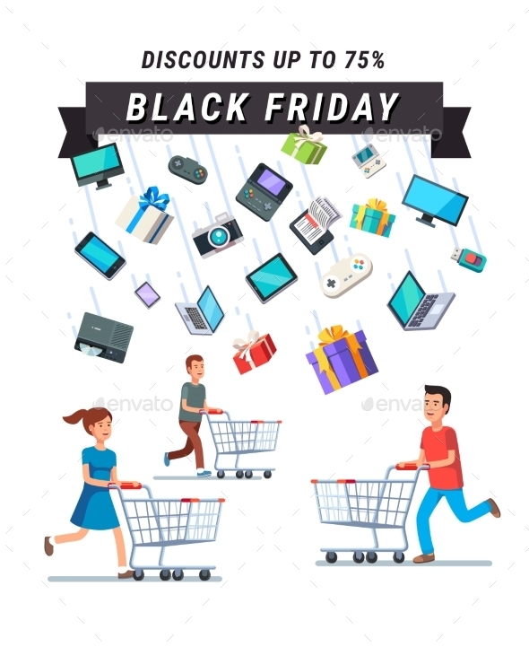 Black Friday Sale Advert Banner - Retail Commercial / Shopping