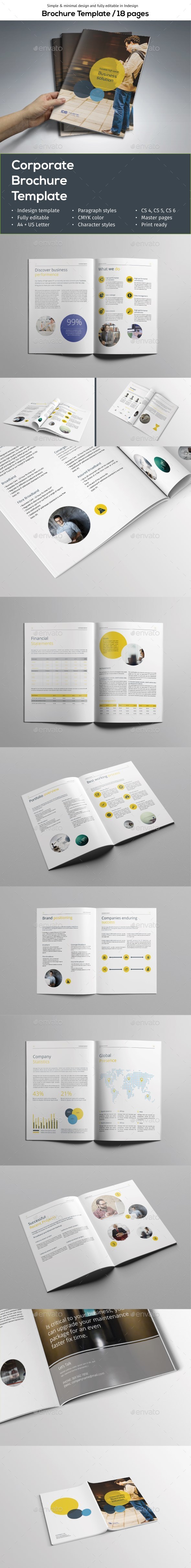 Simple Brochure Template - Corporate Brochures