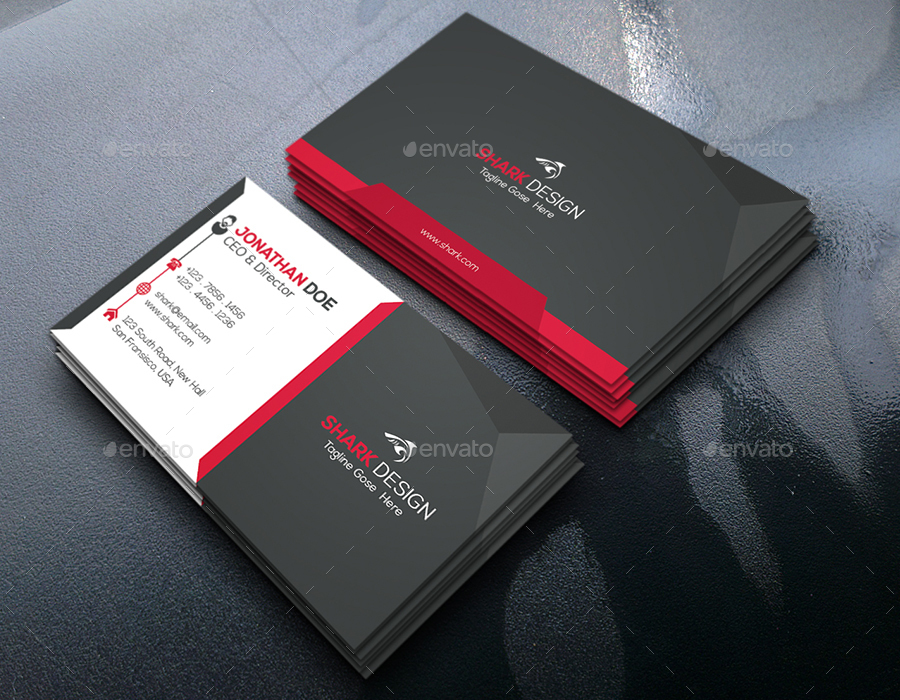 Corporate Business Card, Print Templates | GraphicRiver