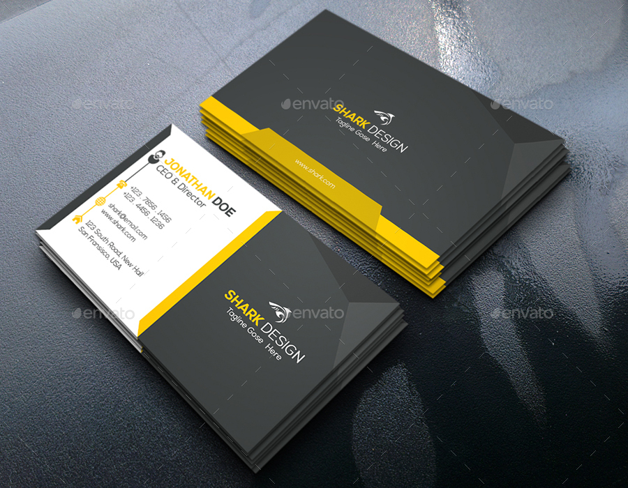 Corporate Business Card, Print Templates | GraphicRiver