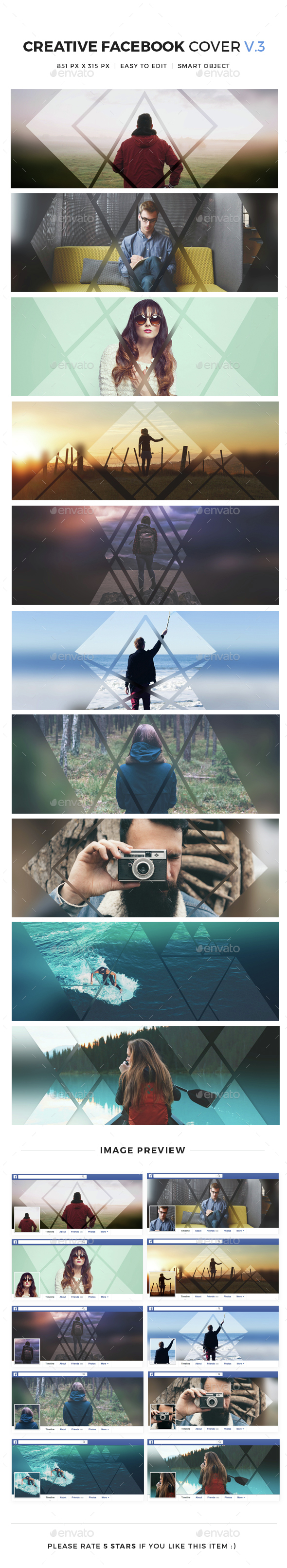 Creative Facebook Cover V3 - Facebook Timeline Covers Social Media
