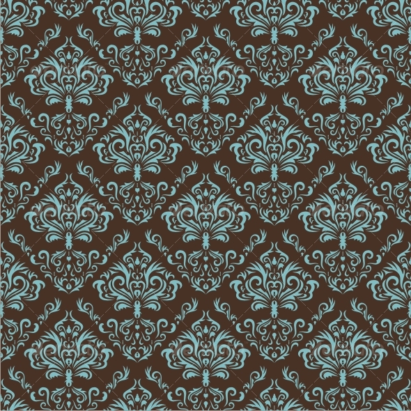 Seamless floral background - Backgrounds Decorative