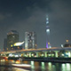Modern Bridge City Illuminated Night - VideoHive Item for Sale