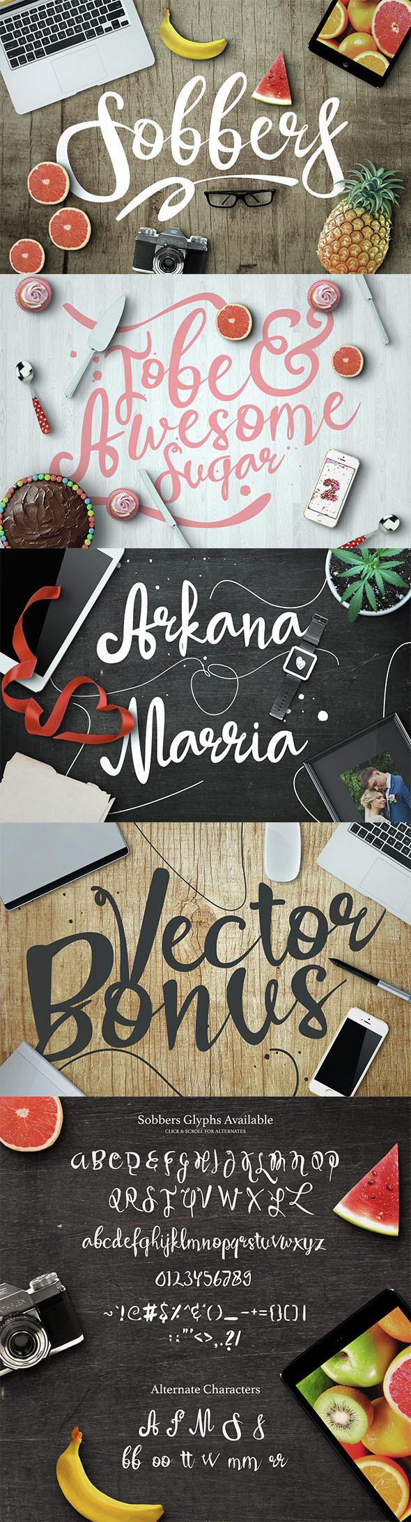 Sobbers Typeface - Futuristic Decorative