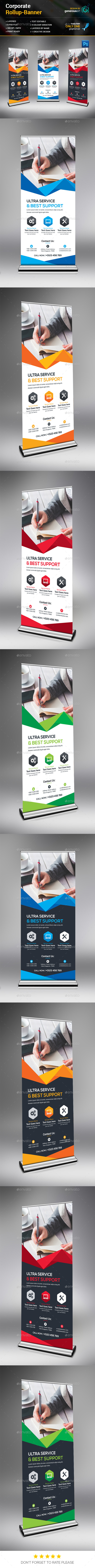 Creative Rollup Banner - Signage Print Templates