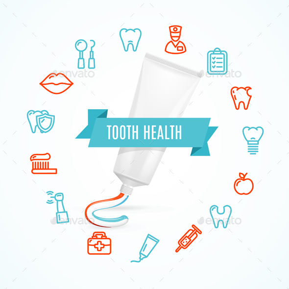 Tooth Health Concept - Health/Medicine Conceptual