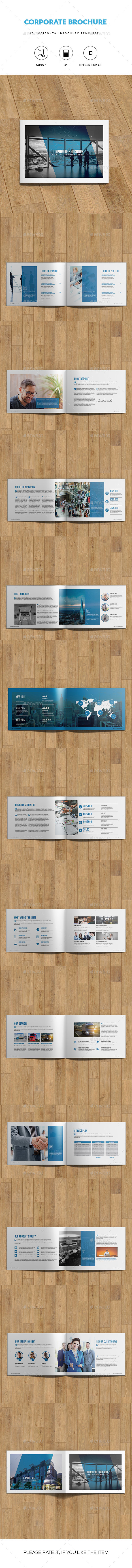 A5 Horizontal Business Brochure - Corporate Brochures