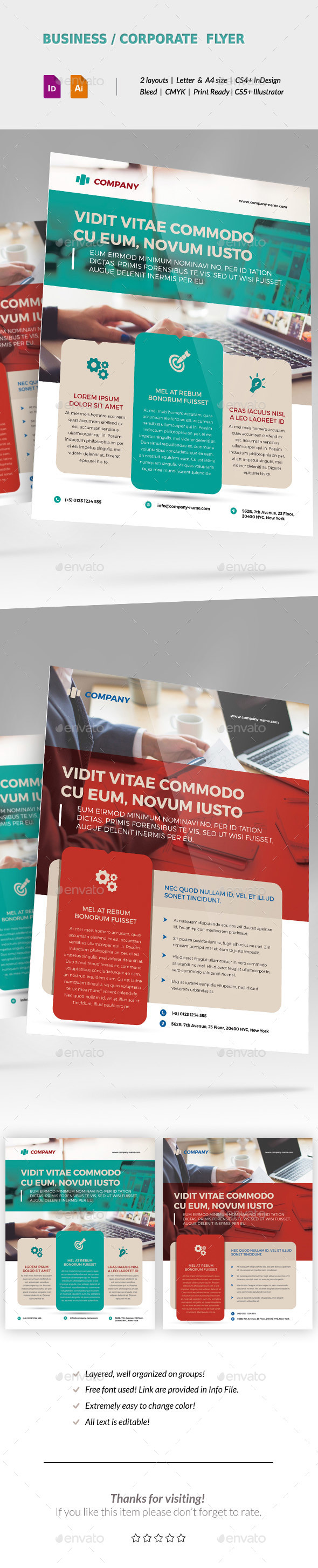 Corporate Business Flyer - Corporate Flyers