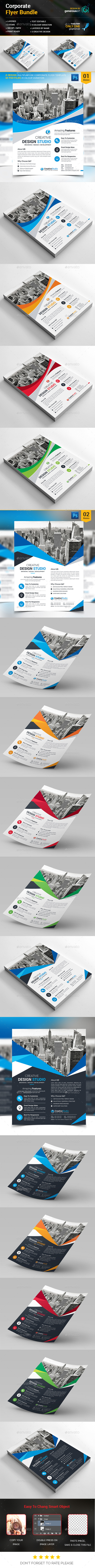 Flyer Bundle 2 in 1 - Corporate Flyers