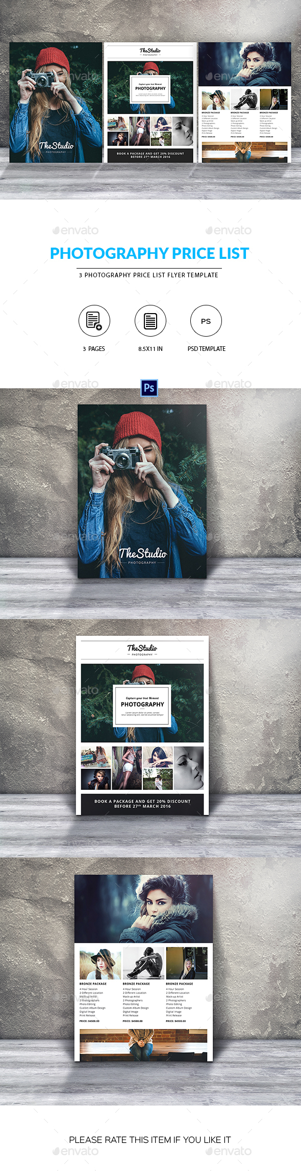 Creative Photography Marketing Flyer - Corporate Flyers