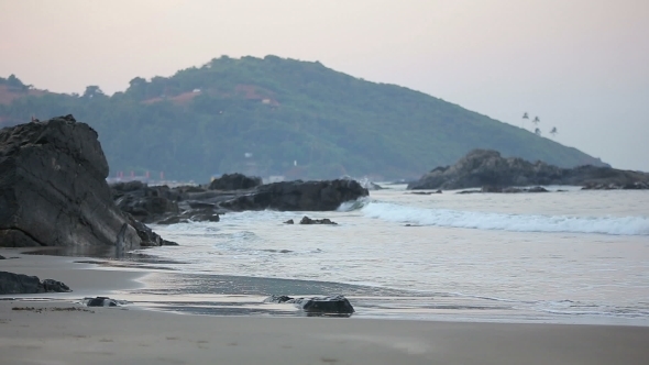 Photographer Enjoys Early Morning Seascape