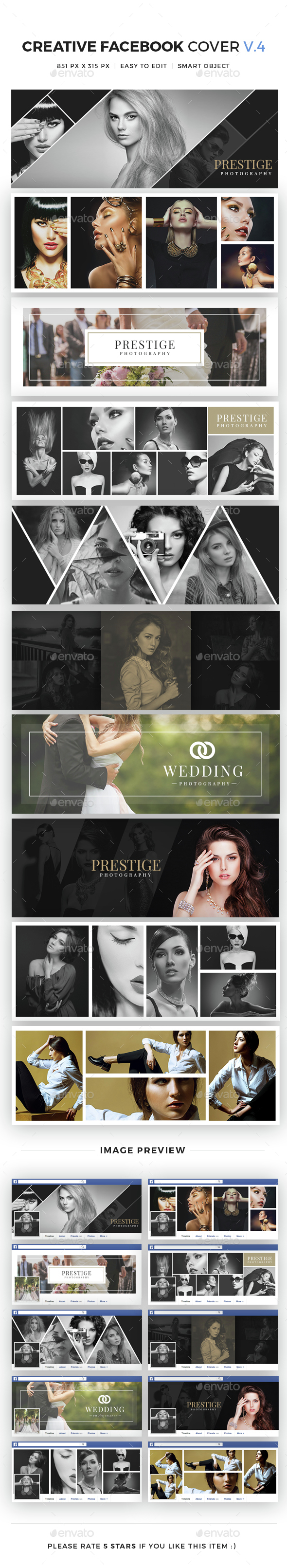 10 Creative Facebook Cover V4 - Facebook Timeline Covers Social Media