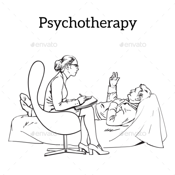 Counselling and Assistance of a Psychologist - People Characters
