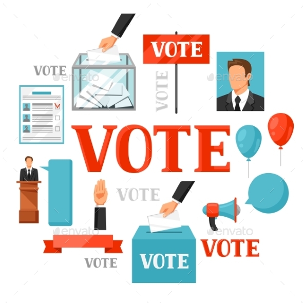 Vote Political Elections Concept - Concepts Business