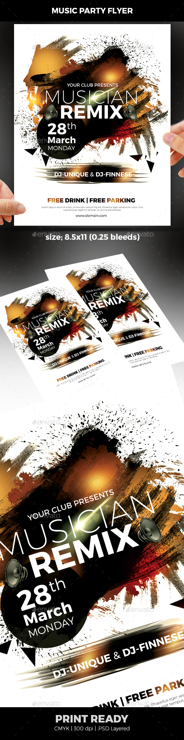 Party Flyer - Clubs & Parties Events