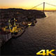 Sunset In Istanbul Bosphorus Sunset In Istanbul Bosphorus - VideoHive Item for Sale