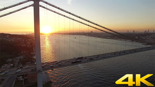 Istanbul Bosphorus Bridge, Stock Footage | VideoHive