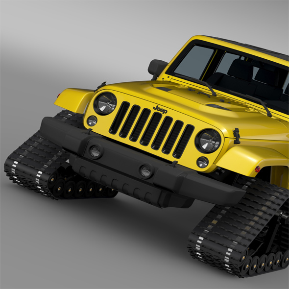 Jeep Wrangler Unlimited - 3Docean 15335990