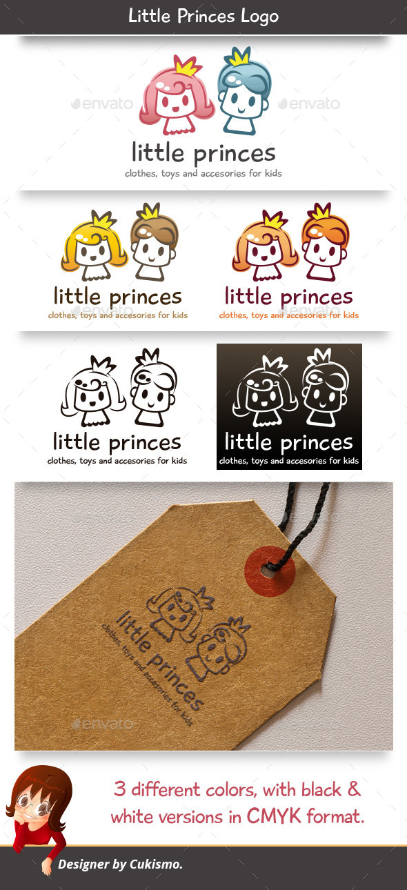 Little Princes Logo - Humans Logo Templates