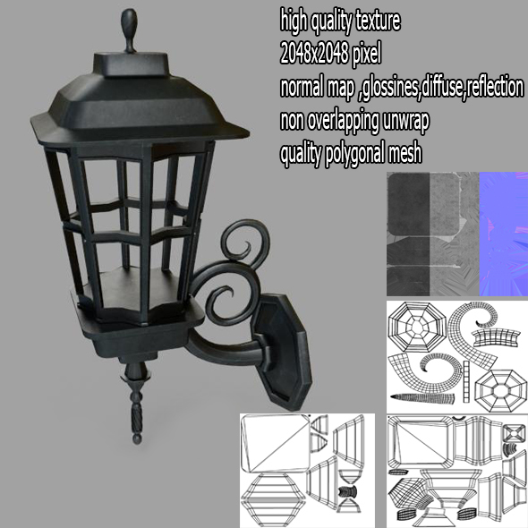 streetlight - 3DOcean Item for Sale