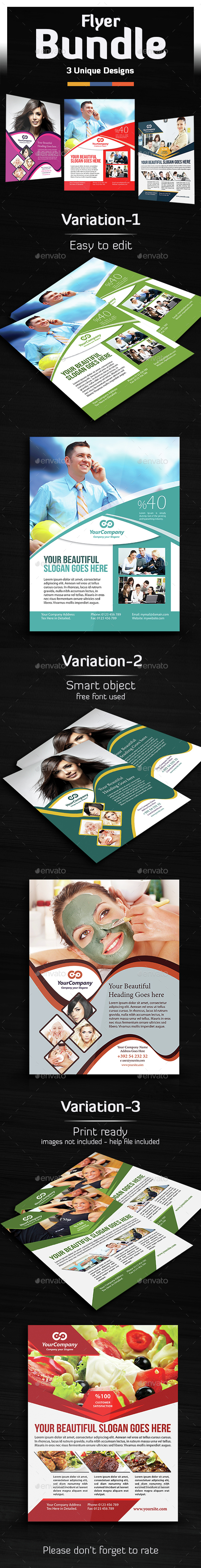Flyer Bundle - Corporate Flyers