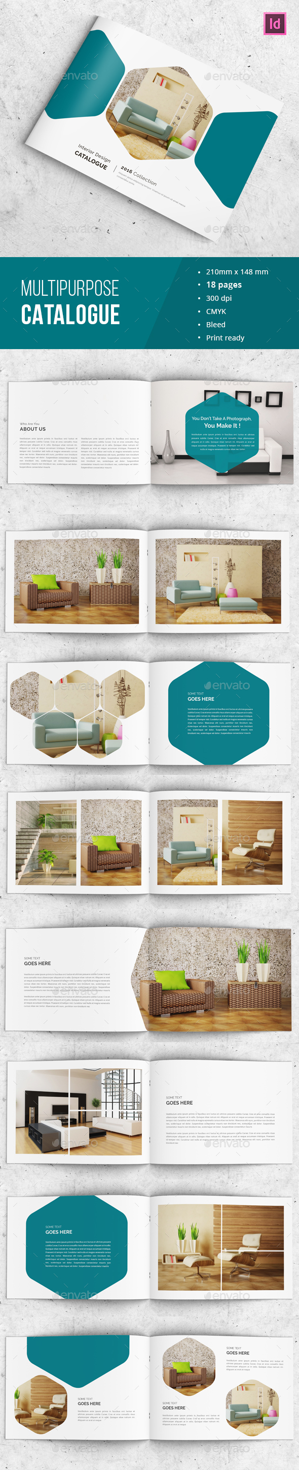 Indesign Catalog - Portfolio - Catalogs Brochures