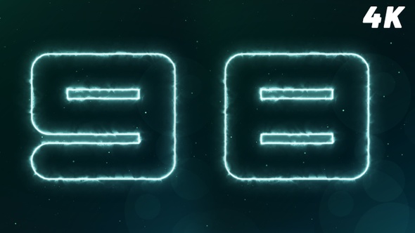 Neon Countdown 10 Second alt