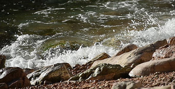 Rocks, Waves and Seaweed