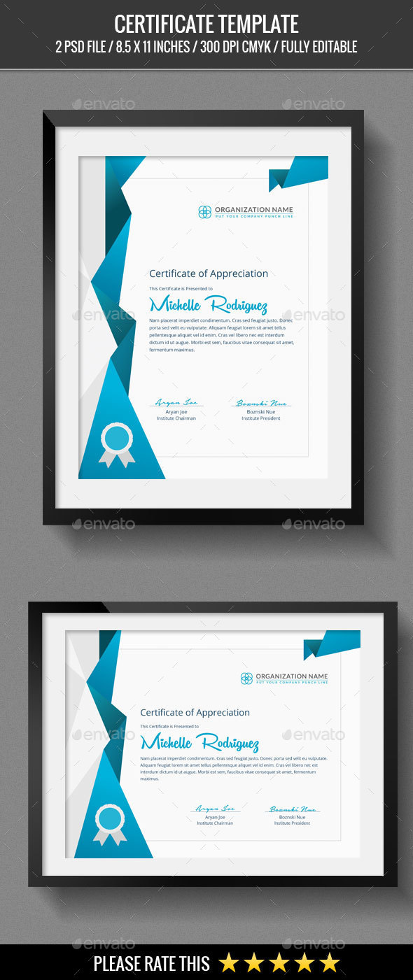 Multipurpose Certificates - Certificates Stationery
