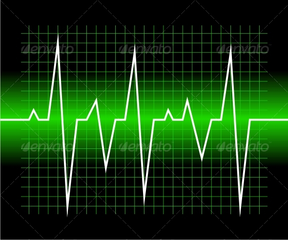 Graphic of digital sound wave. - Backgrounds Decorative