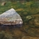 Stream Flowing Between Rocks  - VideoHive Item for Sale