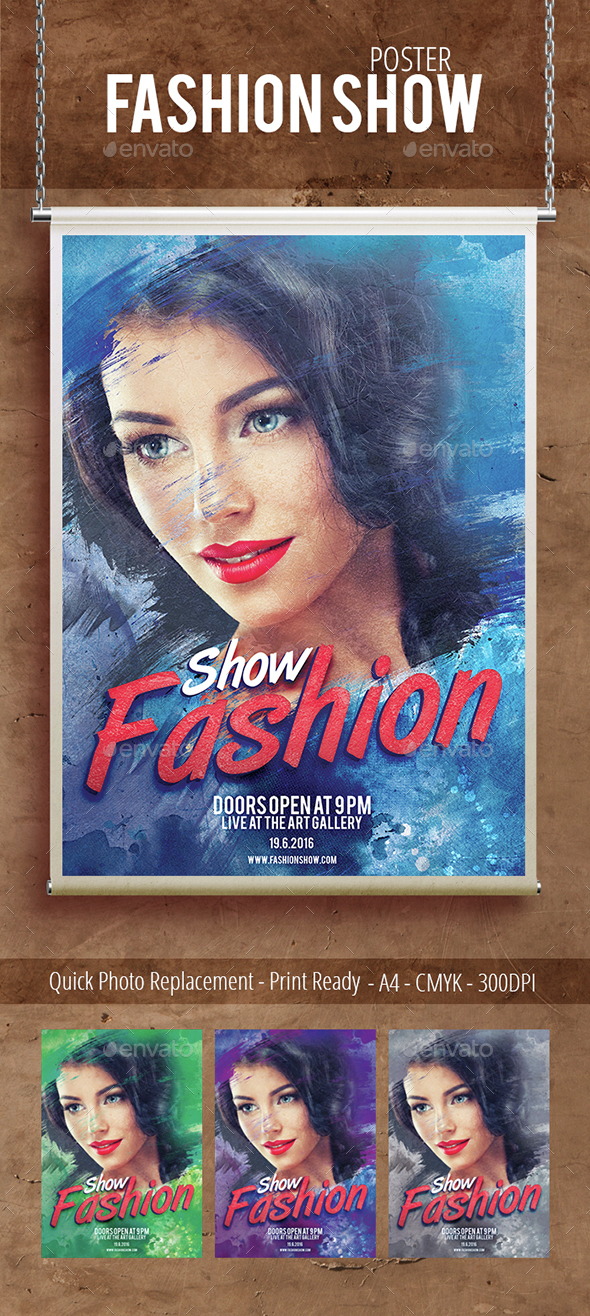 Fashion Show - Events Flyers