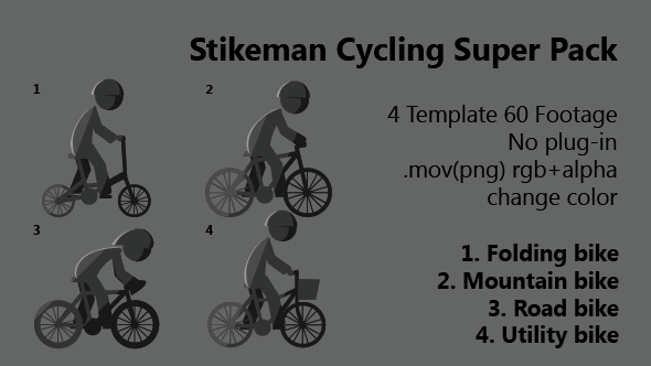 Stickman Cycling Super Pack