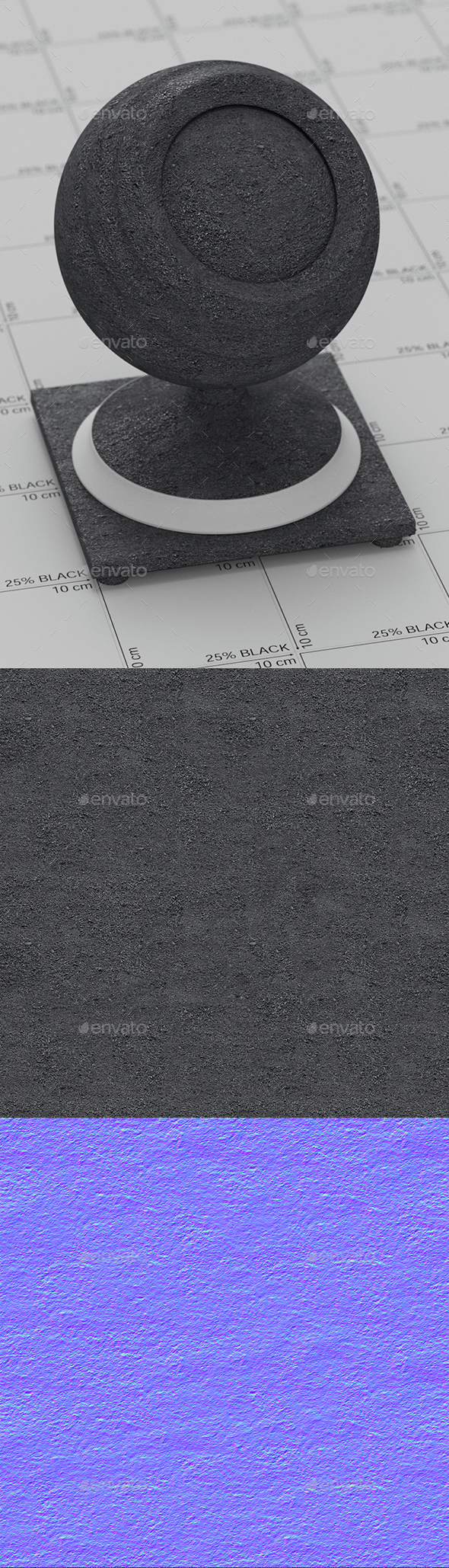 Seamless Asphalt Texture - 3Docean 15357256