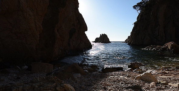 Good Morning Mediterranean Rock Beach