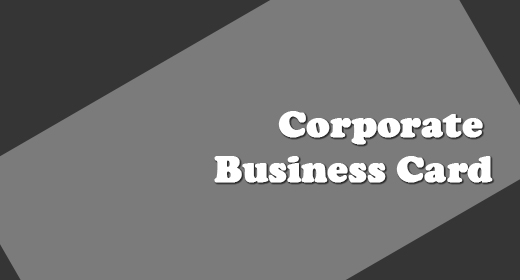 Corporate Business Card