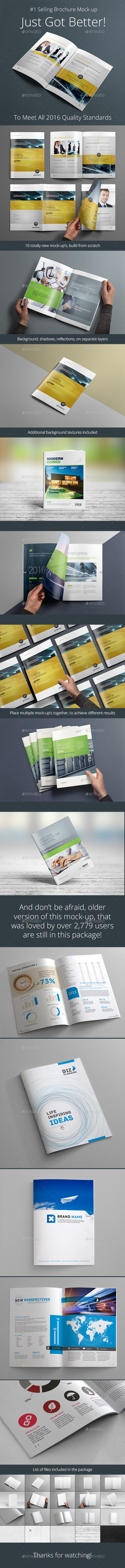 Photorealistic Brochure Mock-up - Brochures Print