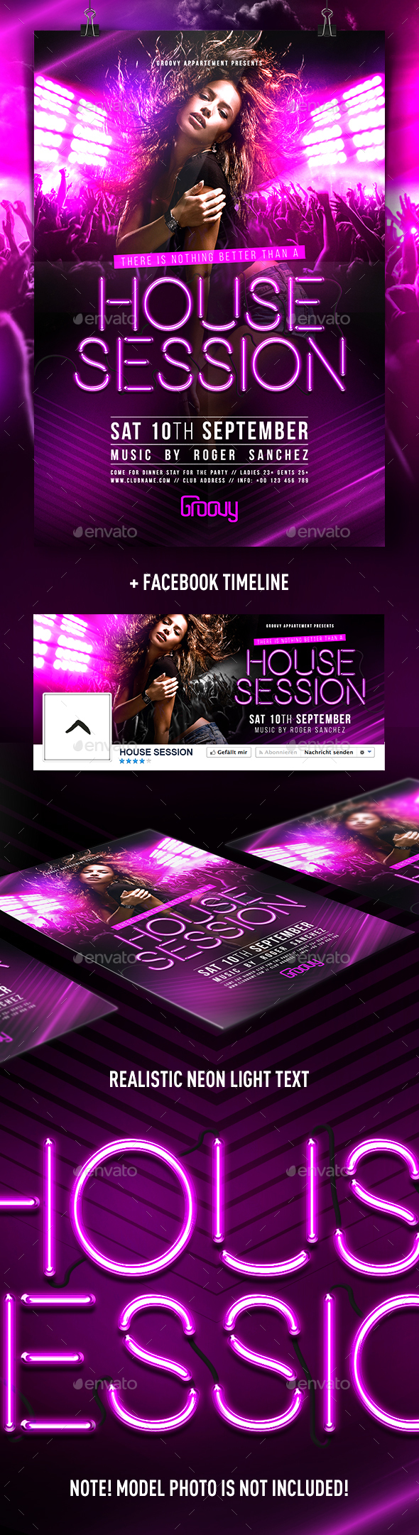 House Session Flyer