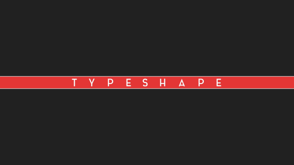 Typeshape - Animated Typeface
